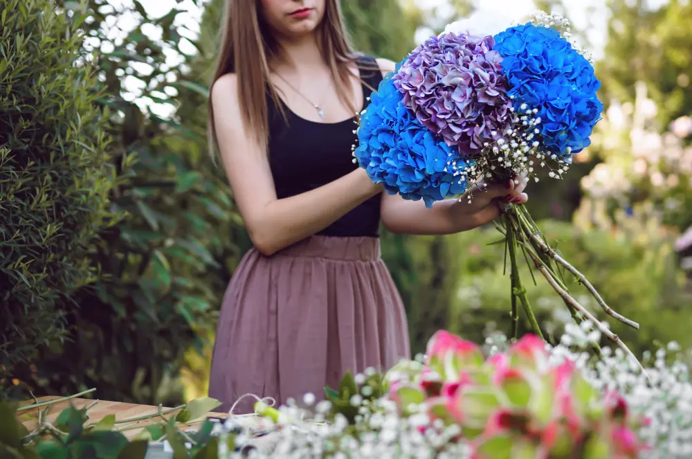 Hydrangea Symbol of Gratitude and Abundance.