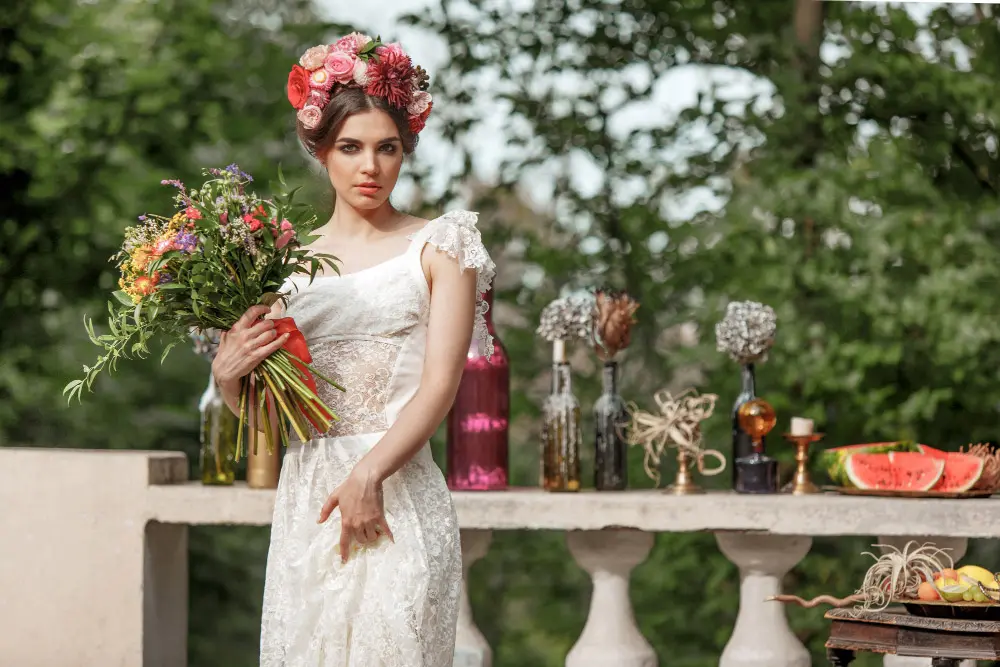 Floral Crowns in wedding event